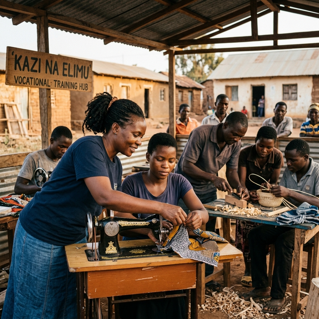 Hopeful community in Nigeria