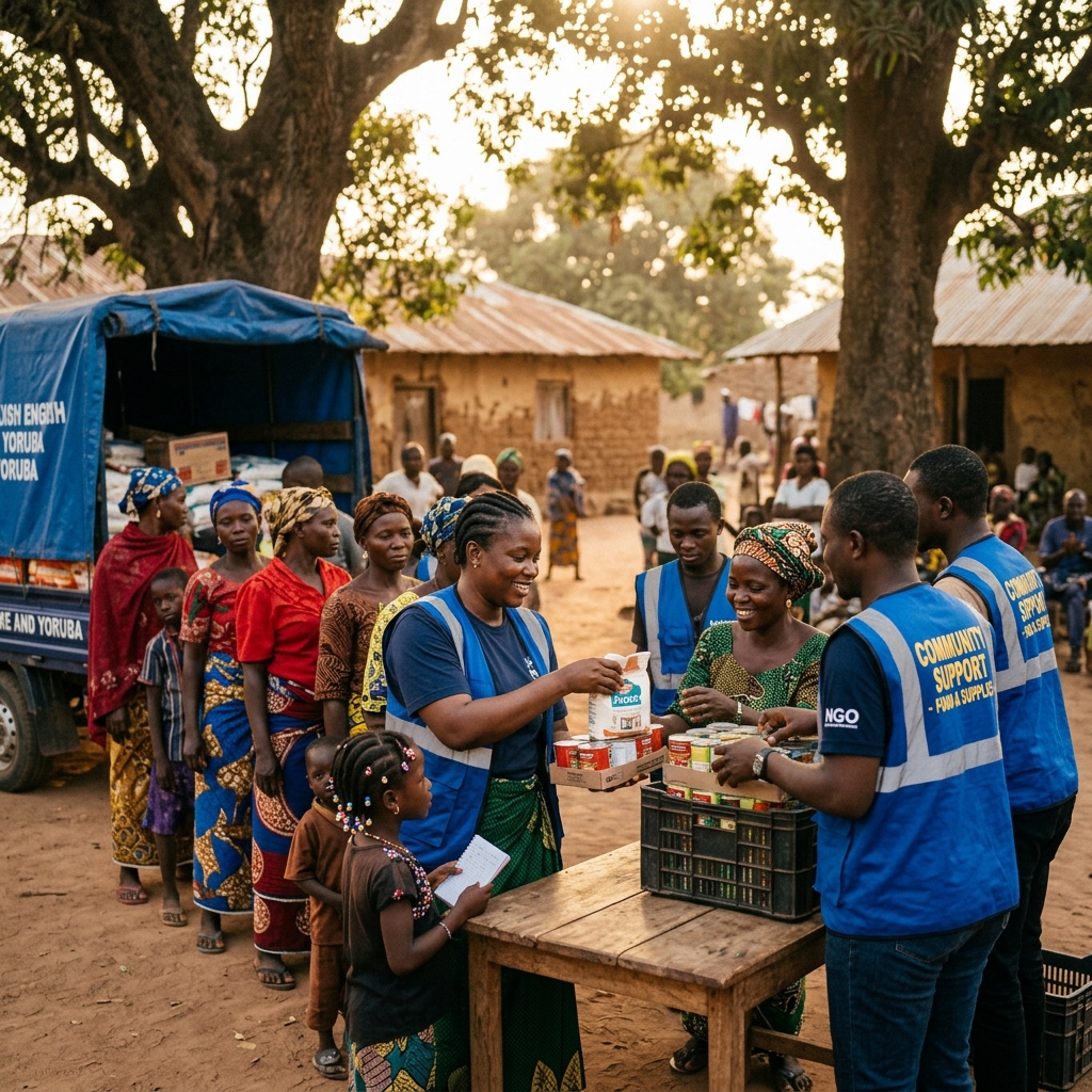 Volunteers in Nigeria